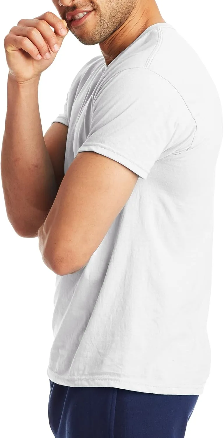 Hanes X-Temp Performance T-Shirt Pack, Cotton Blend Moisture-Wicking Tees for Men, 2-Pack