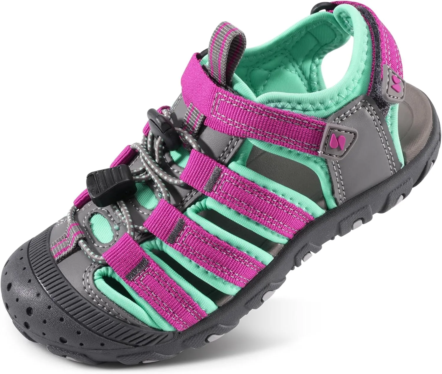 Stelle Boys Girls Sport Water Sandals Kids Summer Outdoor Beach Hiking Closed-Toe Athletic Shoes for Toddler/Little/Big Kids