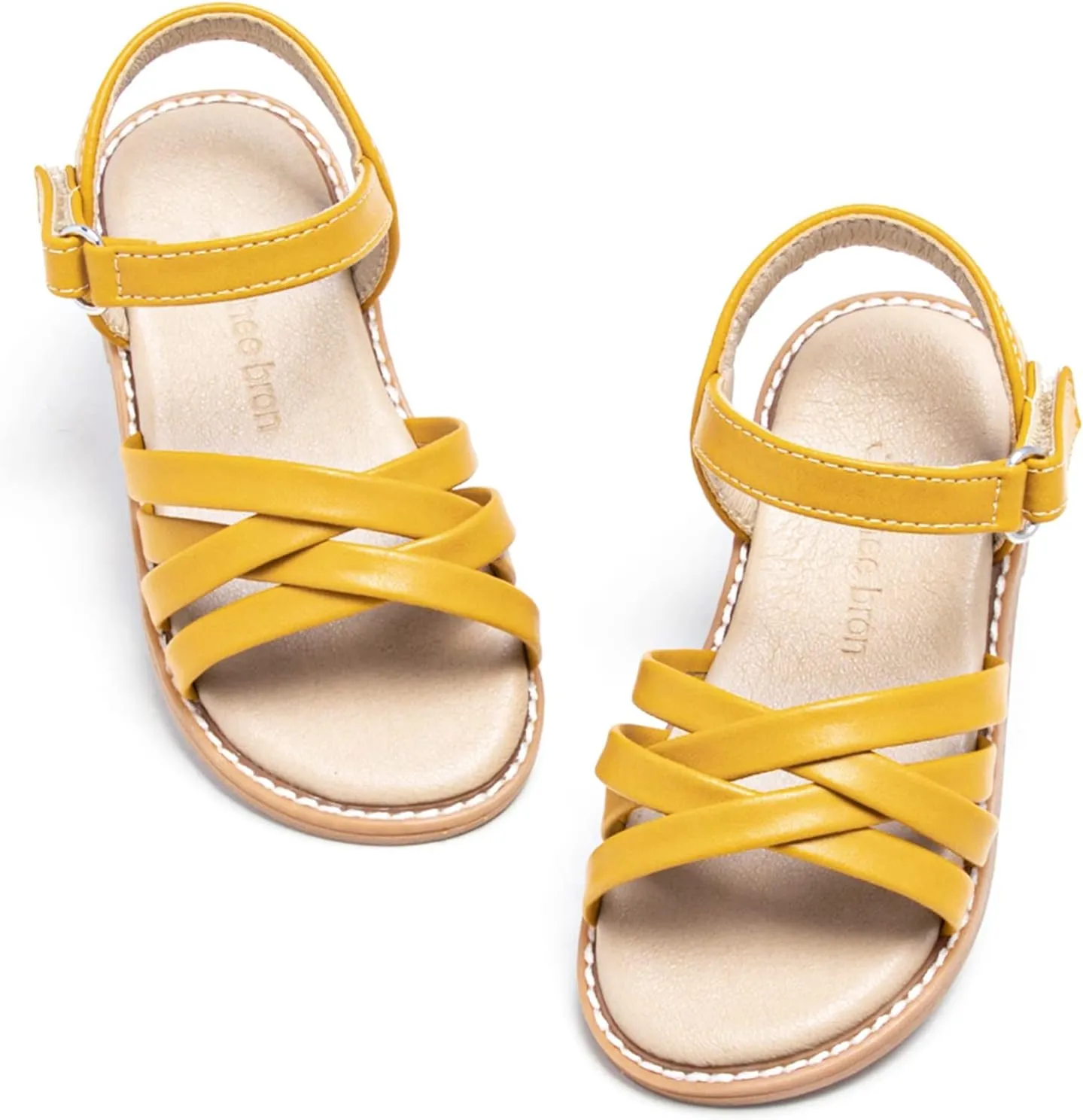 THEE BRON Toddler Girl Dress Sandals Sandalias para Nias